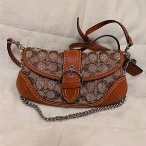 Coach SoHo 25 Crystal Jacquard Bag